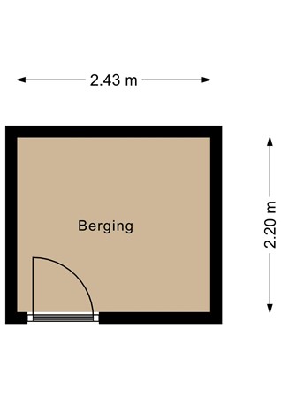 Floorplan - Koetsierbaan 397, 1315 SX Almere